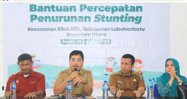 Kebun PT. HSJ Negeri Lama Salurkan CSR Untuk Penanganan Stunting di Labuhanbatu