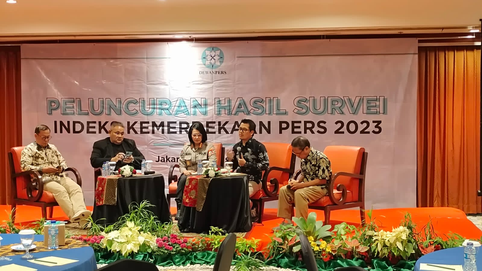 Dewan Pers : Indeks Kebebasan Pees 2023 Menurun