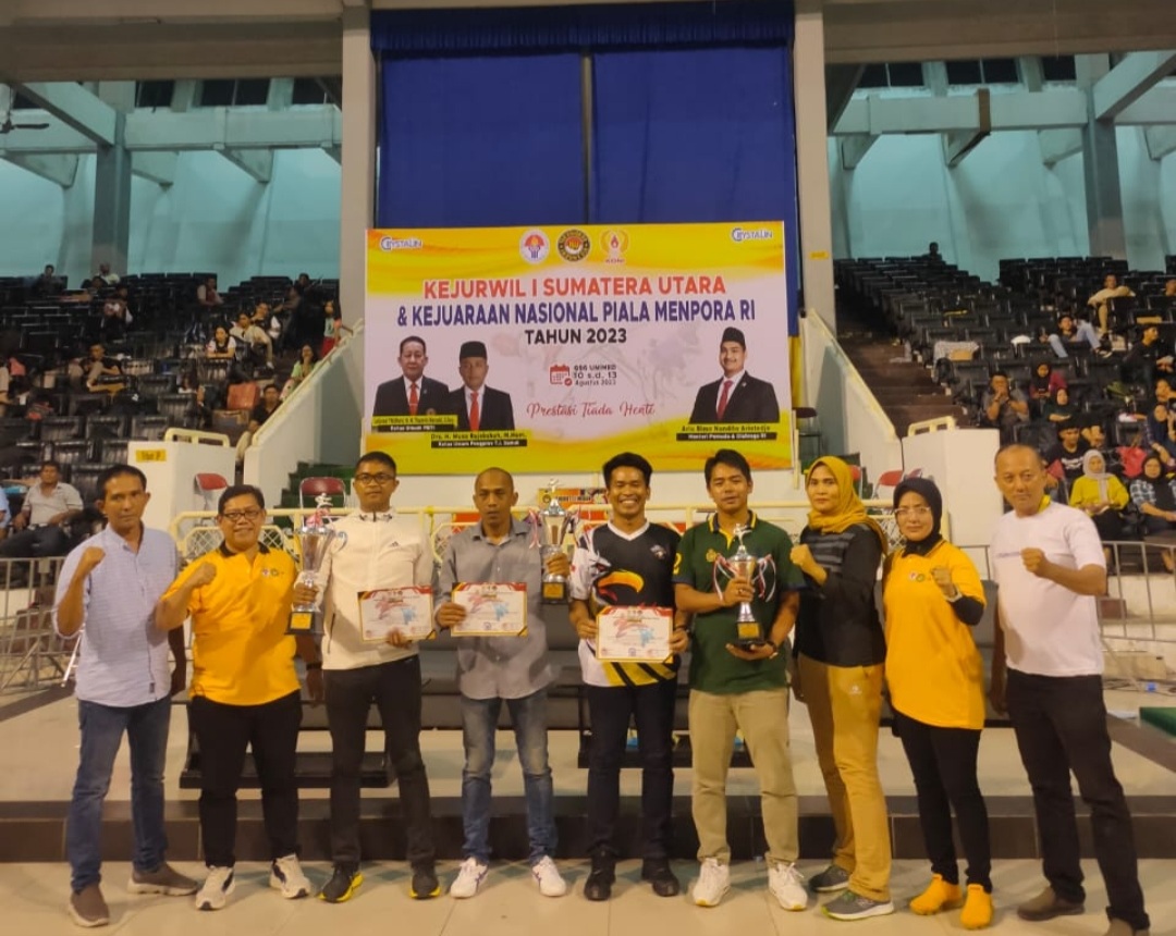 Kejurnas Wil I Open Tournament Taekwondo Sumut Sukses, Ini Pemenangnya 