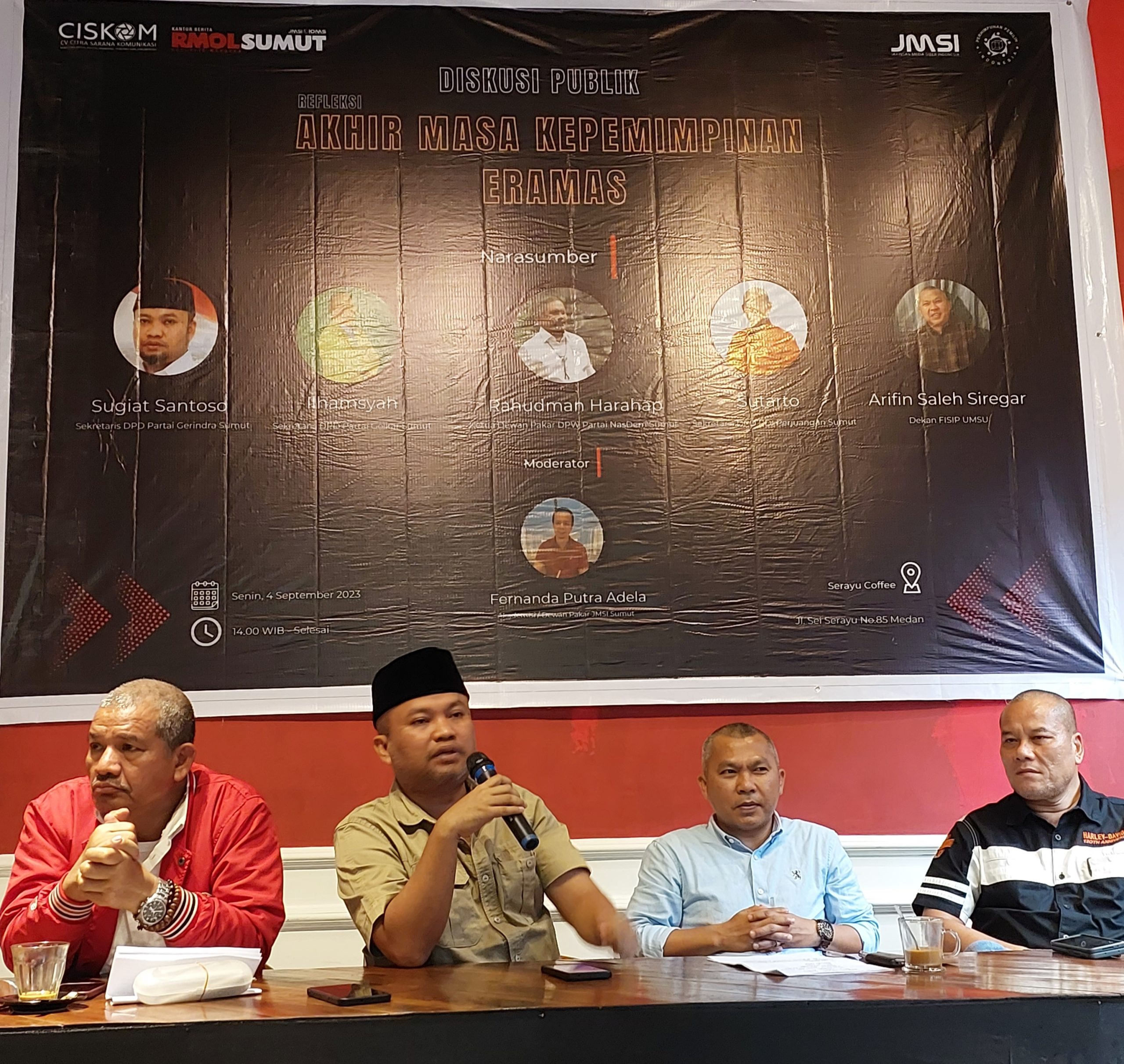 Sekretaris Gerindra Sumut Sebut Edy Rahmayadi Jenderal yang Gagal Memimpin Sumatera Utara