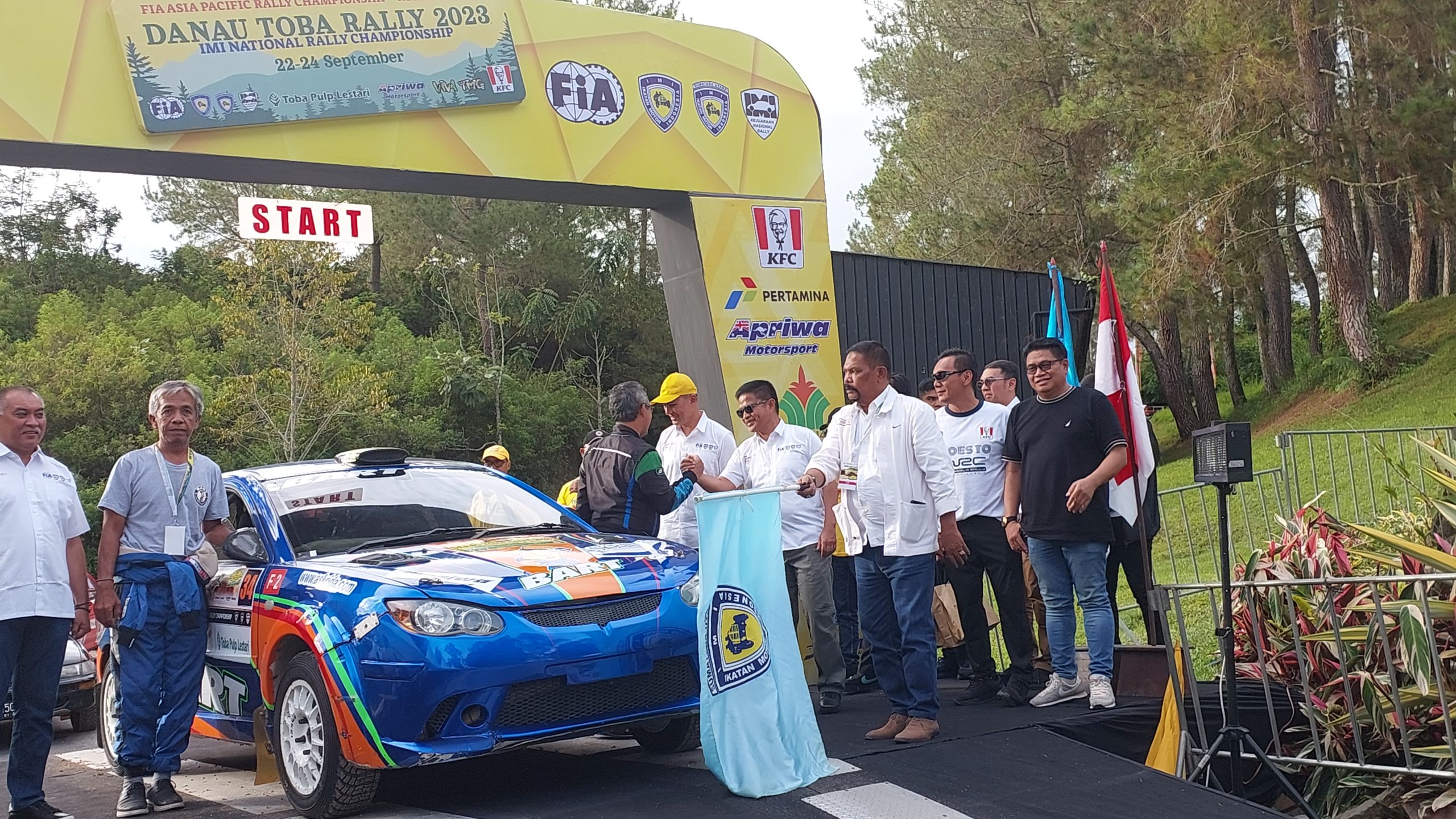 Rahudman Apresiasi IMI Sumut Dalam Rally APRC 2023