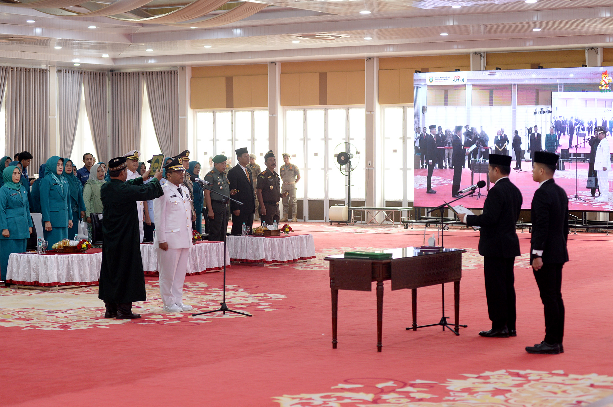 Lantik Pj Walikota Padangsidimpuan, Pj Gubernur Hassanudin Minta Agar Bekerja Lebih Cepat