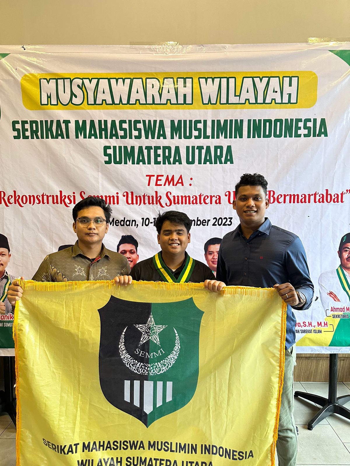 Chalil Gibran Terpilih Menjadi Ketua Umum SEMMI Wilayah Sumatera Utara