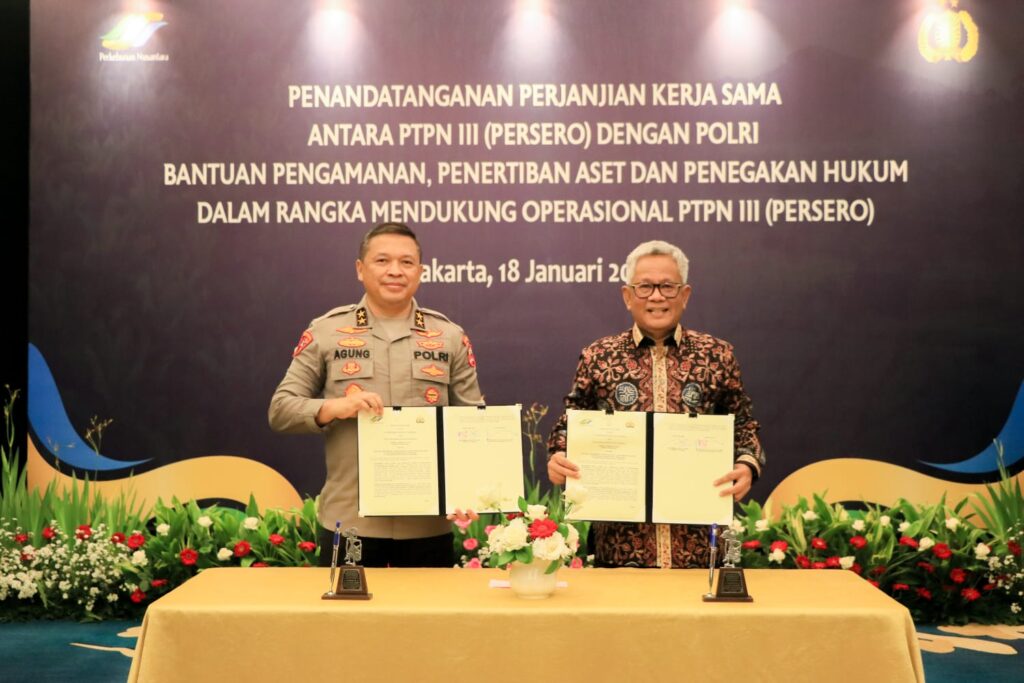 PT Propernas Nusa Dua Mendukung Penuh Kerjasama PTPN III Dengan Polri