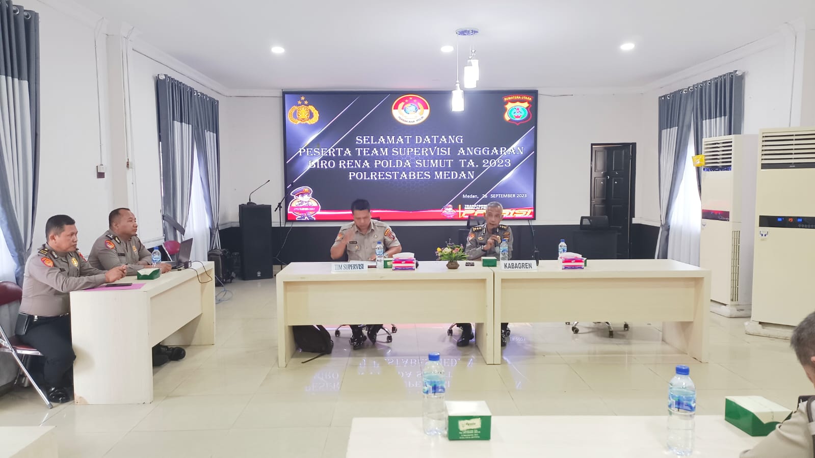 Tim Supervisi Asistensi dari Rorena Kunjungi Polrestabes Medan