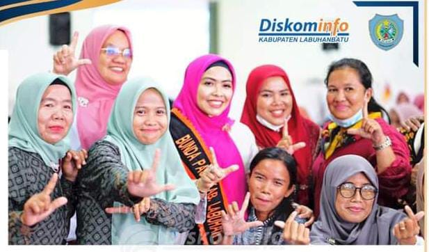 Bunda PAUD Labuhanbatu Beri Support Demi Mencerdaskan Anak Bangsa