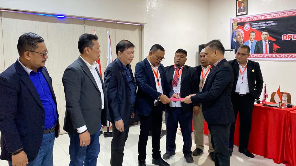 Dr Surya Wahyu Danil Dalimunthe SH MH Kembali Pimpin DPD KAI Sumut Priode 2023 - 2028