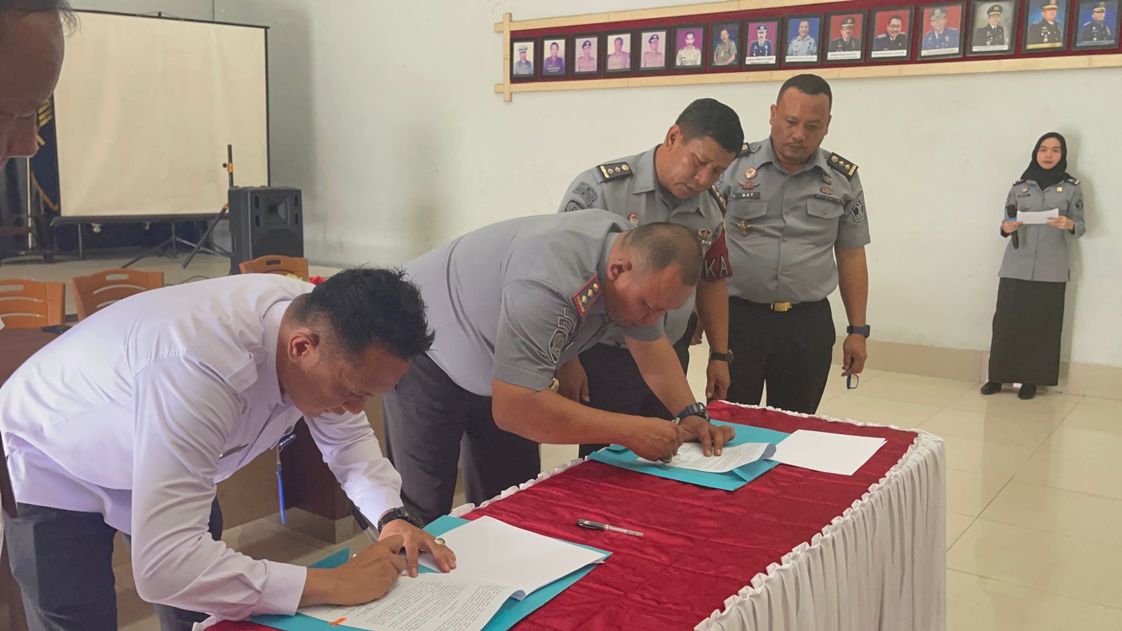 Dukung Penuh P4GN, Lapas Binjai Gandeng BNNK Binjai Laksanakan Perjanjian Kerjasama