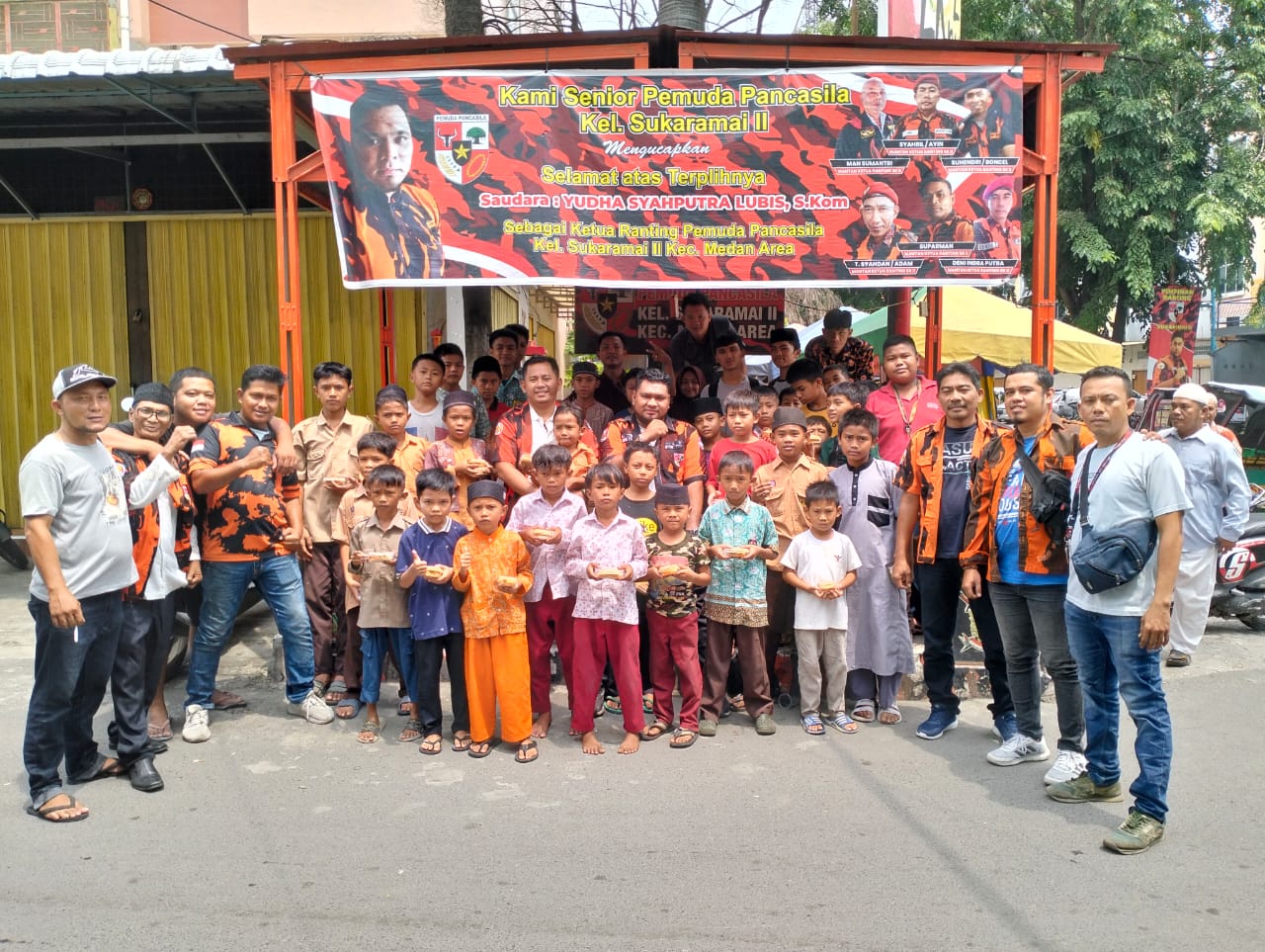 Menyambut HUT PP Ke 64 Tahun, Pimpinan Ranting Sukaramai II Gelar Baksos