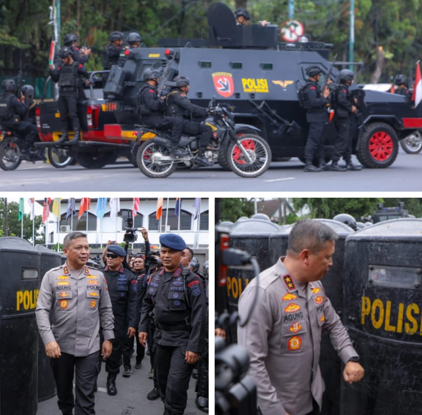 Polda Sumut Gelar Simulasi Pengamanan Kota Siap Amankan Pemilu 2024