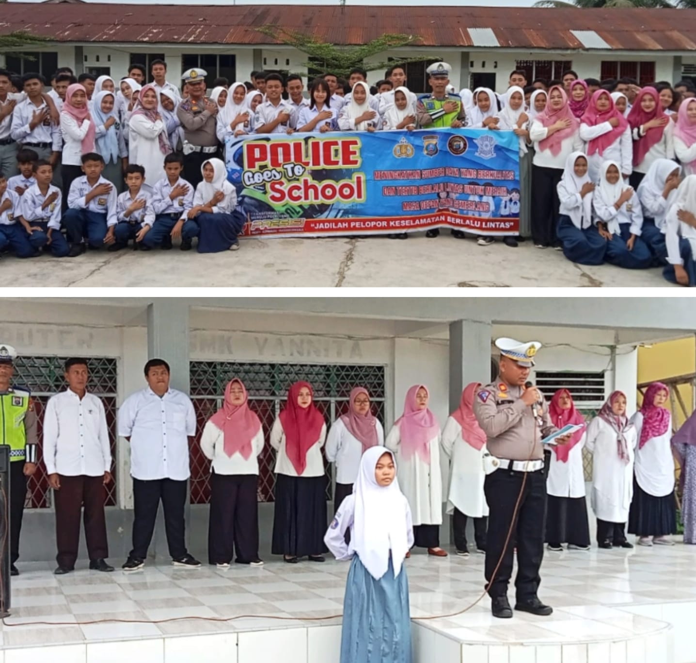 Kasat Lantas Polres Sergai Ajak Pelajar Jadi Pelopor Keselamatan Berlalulintas