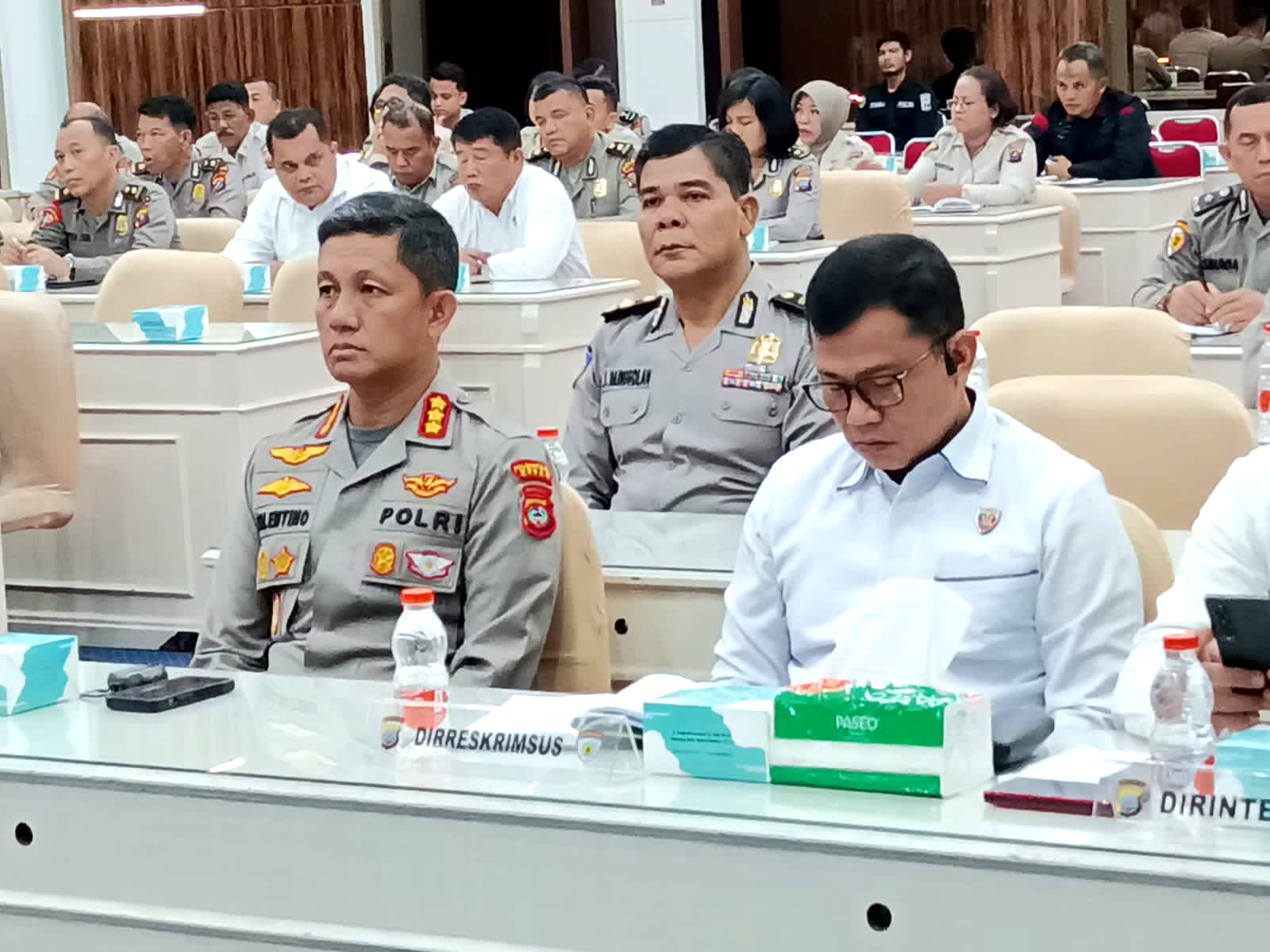 Kapolrestabes Medan Ikuti Kegiatan Taklimat Awal Audit Kinerja Itwasda Polda Sumut