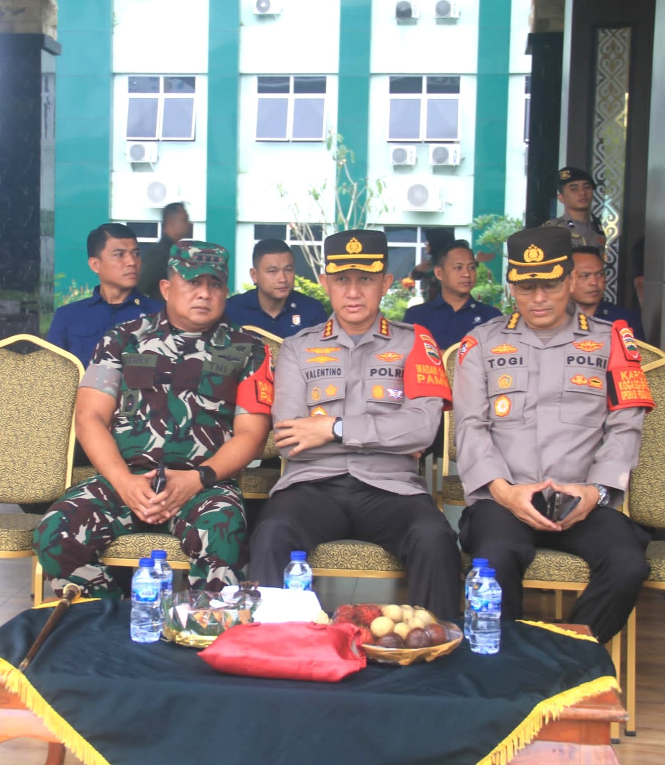 Kapolrestabes Medan Hadiri Apel Gelar Pasukan Kunjungan Wakil Presiden RI