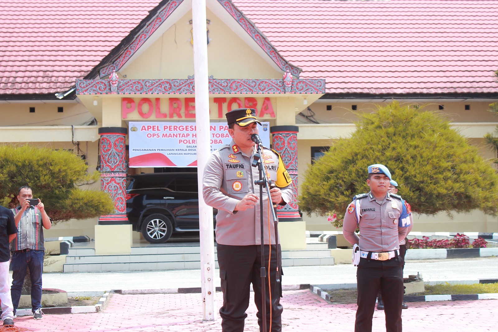 259 Personil Polri Amankan Pilkades Toba