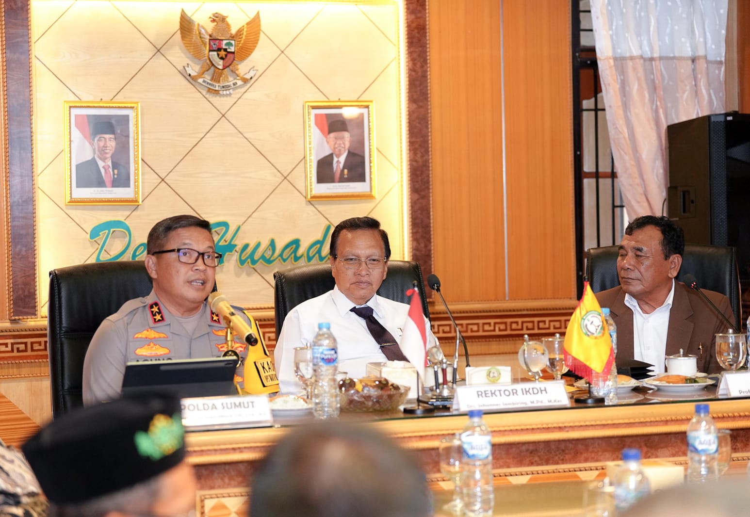 Menghadiri FGD Universitas Deli Husada, Kapoldasu : Merubah Karakter Humanis Berangkat dari Kesadaran Diri