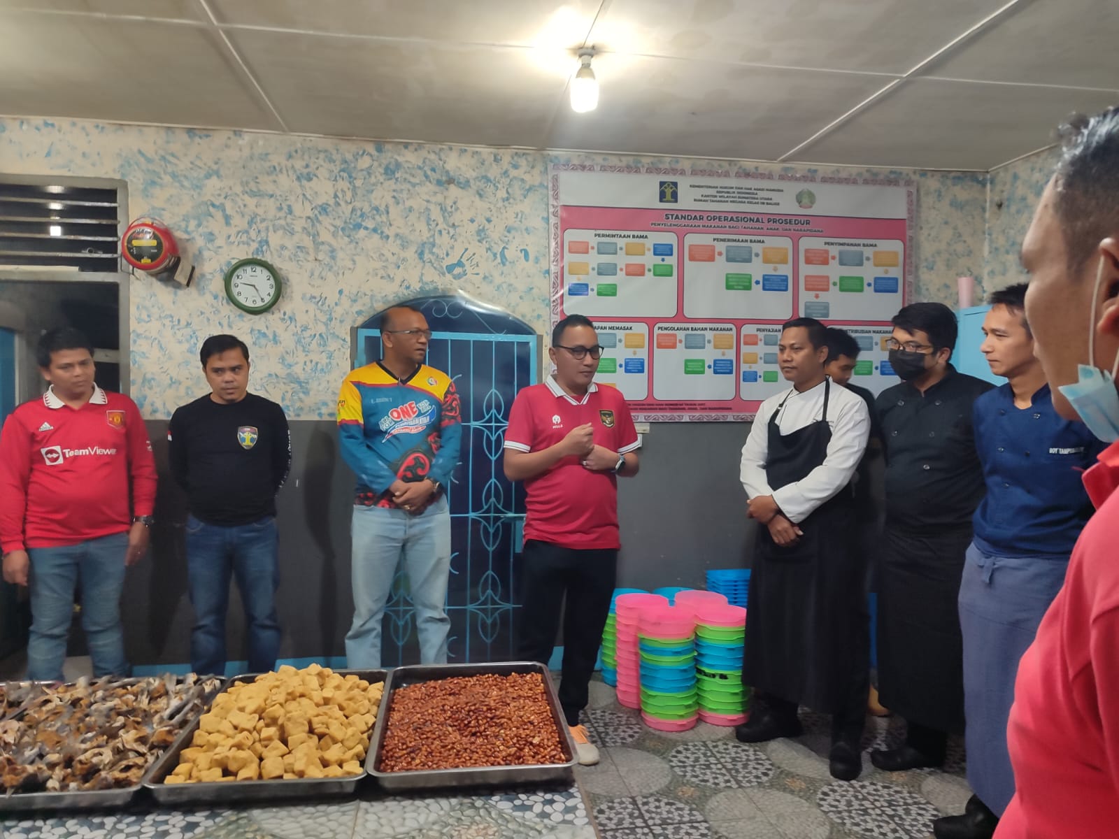 Tingkatkan Pelayanan Bagi WBP, Rutan Klas IIB Balige Hadirkan Chef Profesional