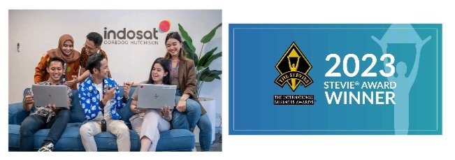 Indosat Ooredoo Hutchison Raih Penghargaan Tingkat Dunia Gold Stevie International Business Awards