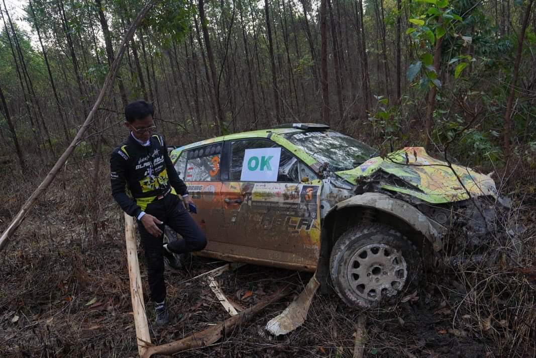 Tim Blabla Motorsport Alami Kecelakaan, Ijeck : Alhamdulillah Kami Sehat Walafiat