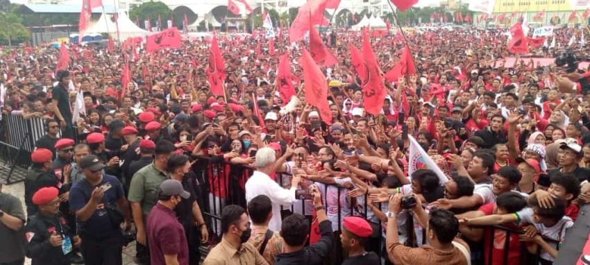 Puluhan Ribu Orang Siap Menangkan Ganjar-Mahfud di Sumatera Utara