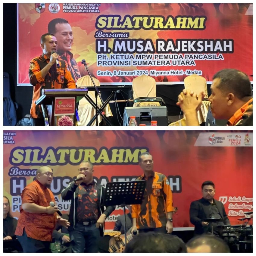 Silahturahmi Bersama Plt Ketua MPW Pemuda Pancasila Provinsi Sumatera Utara H.Musa Rajekshah