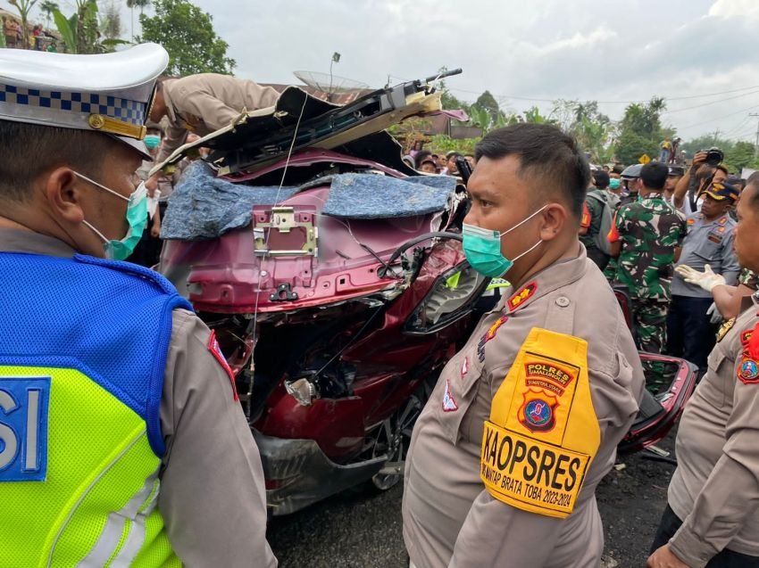 Lakalantas di Jalur Lintas Saribu Dolok Telan Korban Jiwa, Ini Imbauan Kapolres Simalungun