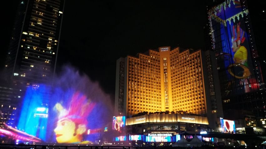 Kirana Jakarta by City Vision Suguhkan Pertunjukkan 500 Drone, Water Mist, dan 3D Video Mapping