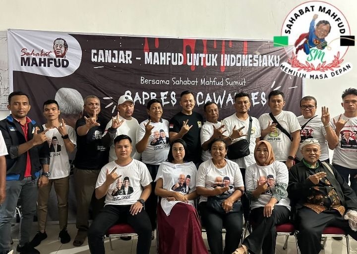 Sahabat Mahfud Sumut Sebut Ganjar Pranowo Terus Maju Menjelang Pilpres