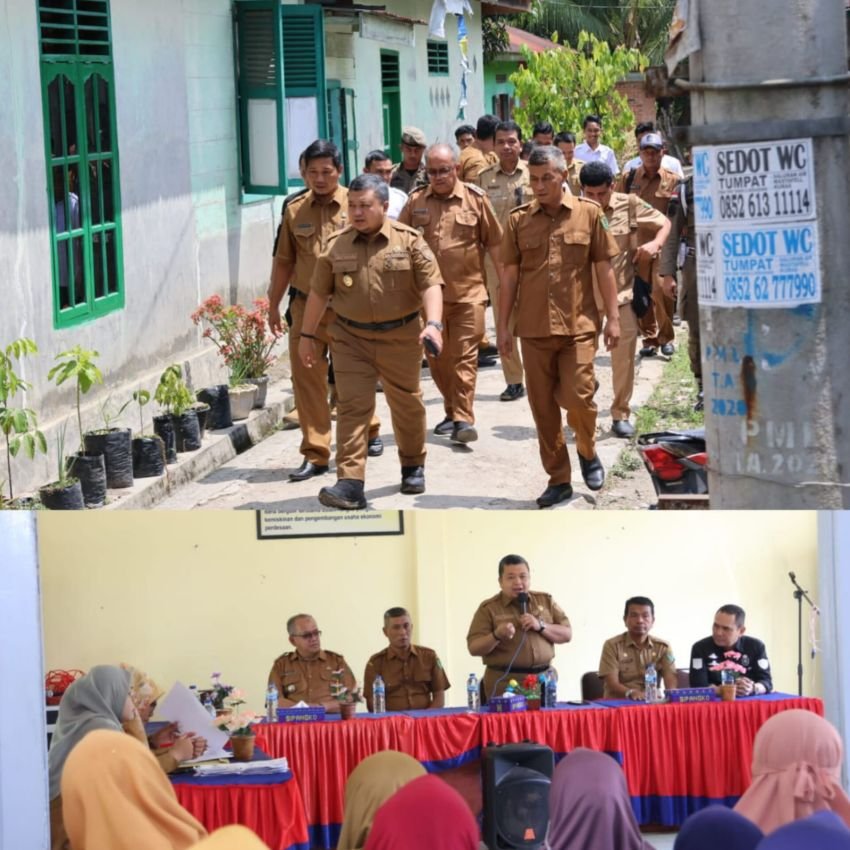 Bupati Tapsel Lakukan Monitoring Persiapan Pilpres dan Pileg 2024, Dolly Pasaribu : "Jangan Golput"
