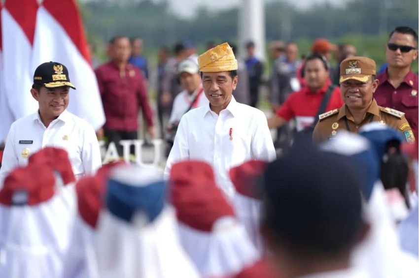 Salurkan Bantuan di Batubara, Presiden Jokowi Apresiasi Pj Bupati Nizhamul jaga Kondusifitas Jelang Pilpres 2024