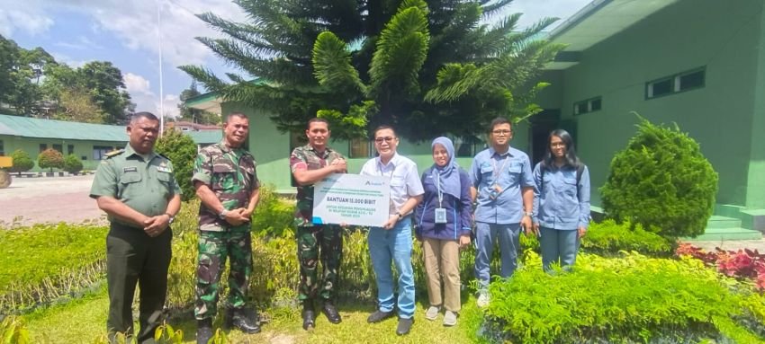 Dukung Konservasi Danau Toba, Inalum Beri 15000 Bibit ke Kodim Taput