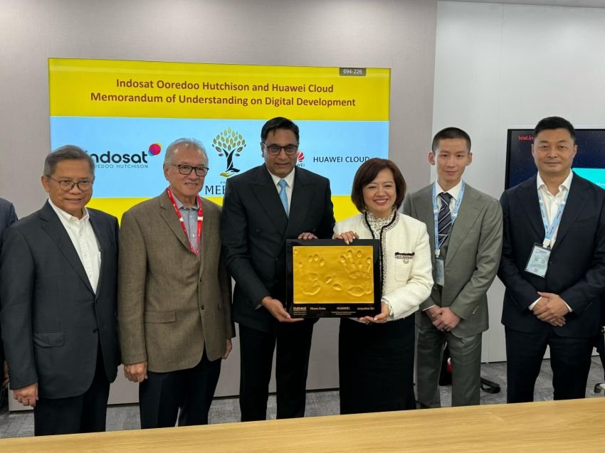 Indosat Ooredoo Hutchison Gandeng Huawei Kembangkan Inovasi Berbasis AI