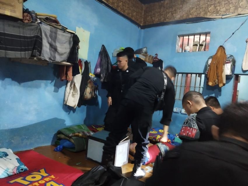 Tingkatkan Kewaspadaan Jelang Pemilu, Lapas Narkotika Kelas II Pematang Siantar Lakukan Razia Itensif