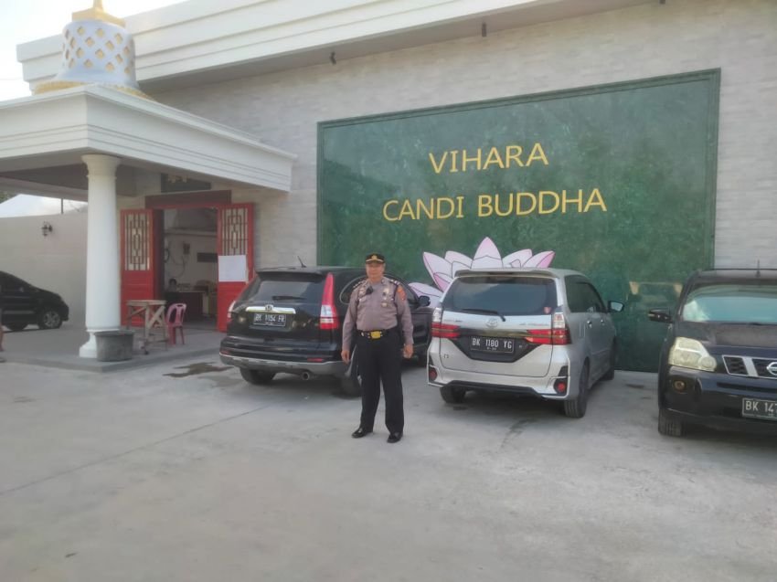 Jelang Perayaan Imlek, Polrestabes Kawal Pengamanan Sejumlah Vihara di Medan Medan