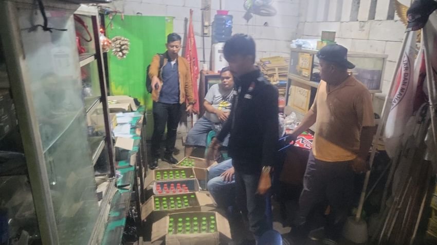 Sat Narkoba Polres Bogor Sita 13.151 Miras Berbagai Kemasan