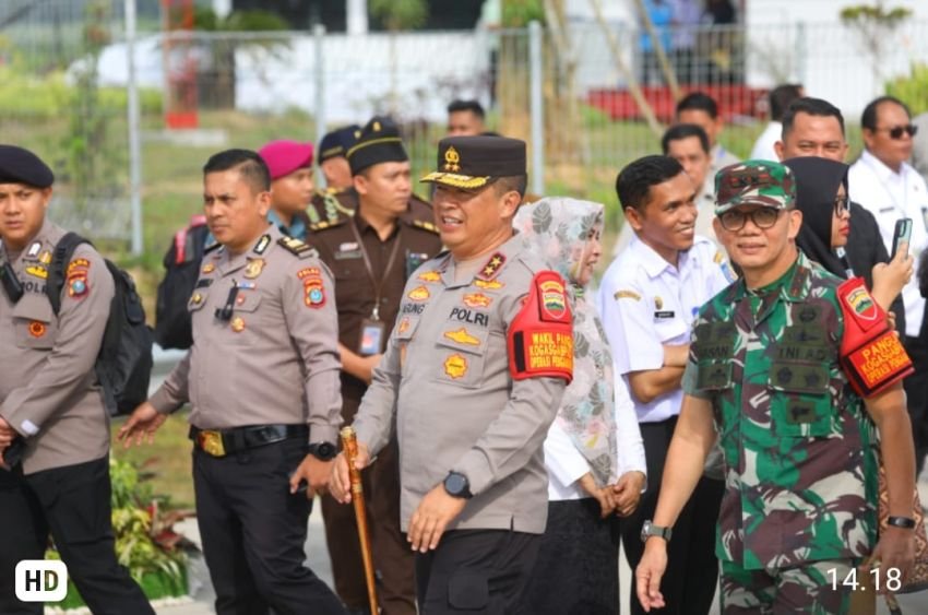 Pastikan Kunjungan Kerja Presiden RI Aman Kapolda Sumut Turun Bersama Pangdam I/BB