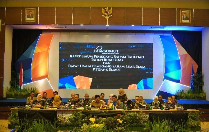 Bank Sumut Bagi Deviden Tunai Rp.592 Millyar ke Pemegang Saham