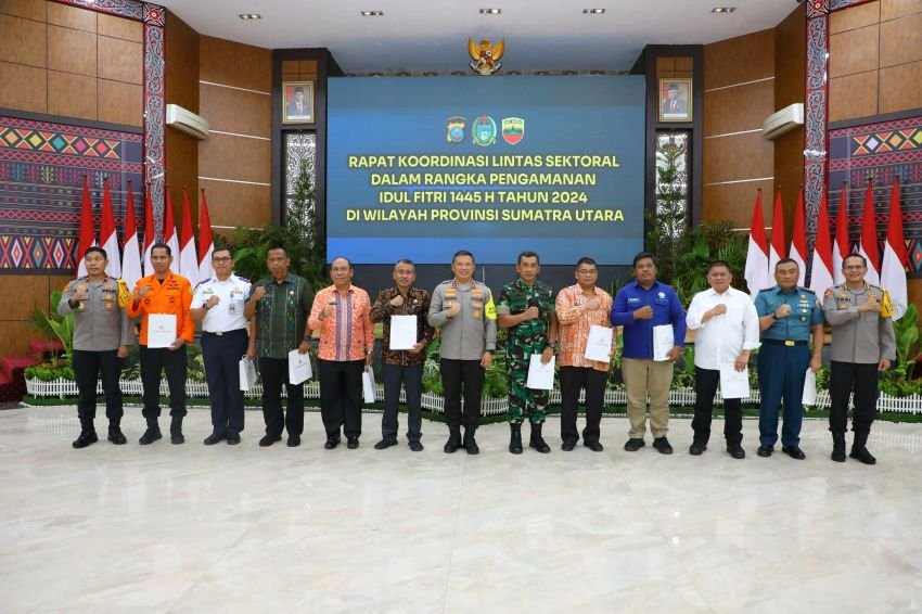 Rakor Lintas Sektoral Pengaman Idul Fitri, Kapoldasu: Tugas Bersama