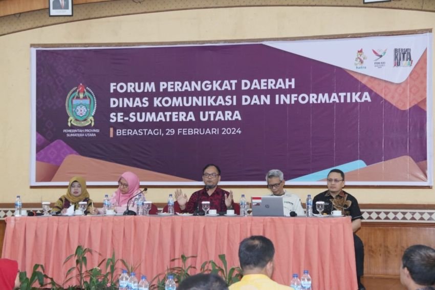 Selaraskan Program Kerja Tahun 2025, Dinas Kominfo Sumut Gelar Forum Perangkat Daerah