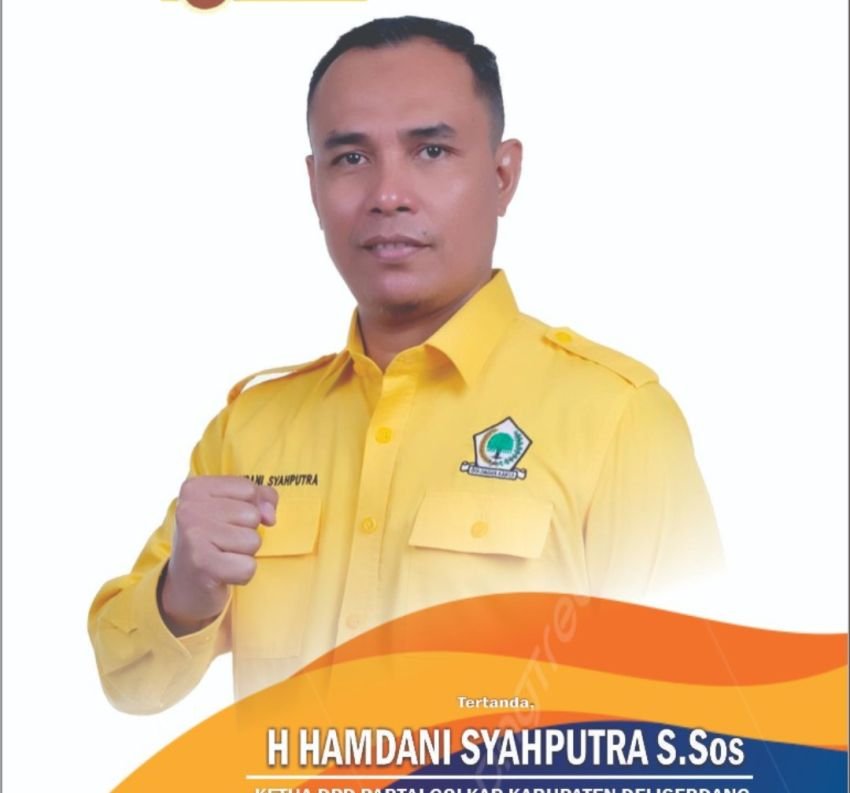 Hamdani Syaputra Ramaikan Bursa Cabup Deli Serdang, Partai Golkar Deliserdang Buka Penjaringan Cabup dan Cawabup