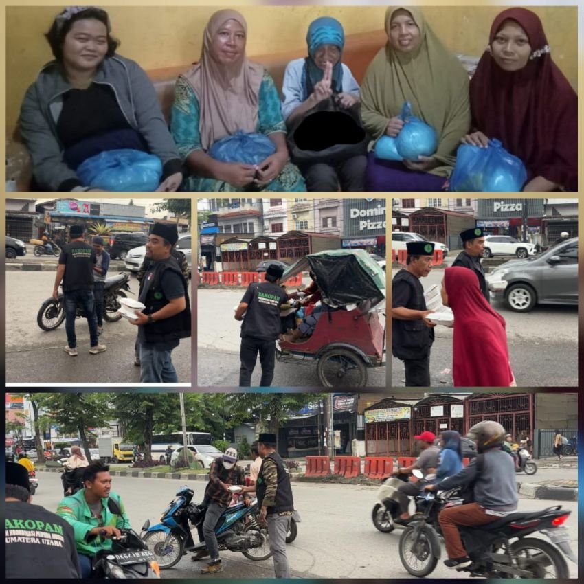 Bakopam Sumut Salurkan Bantuan PT Indako Trading Coy kepada Kaum Dhuafa