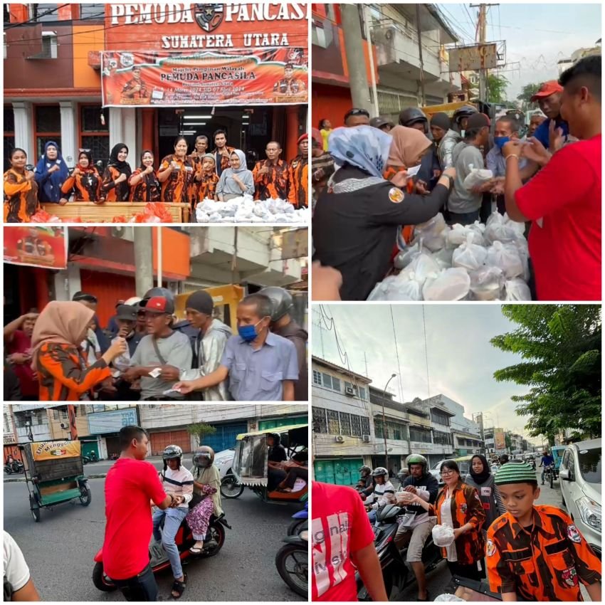 Selama Ramadhan 2024, MPW Pemuda Pancasila Sumut Berkolaborasi Melaksanakan Pembagian Takjil Gratis, Ini Kata Musa Rajeckshah