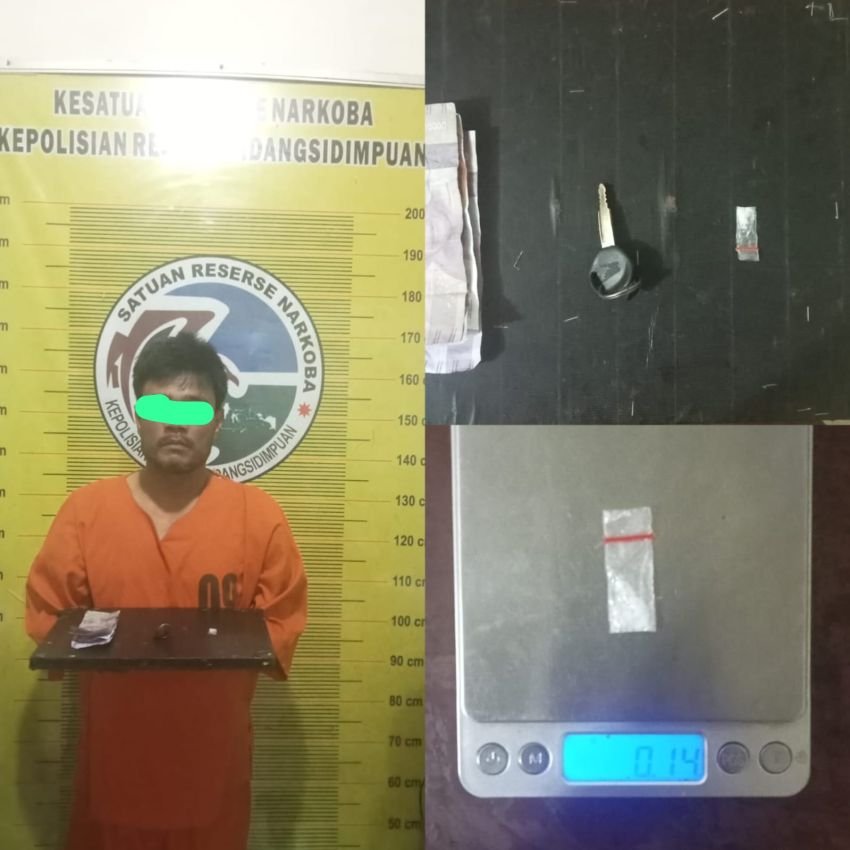 Team Opsnal Satresnarkoba Polres Padangsidimpuan Berhasil Tangkap Tersangka Narkotika