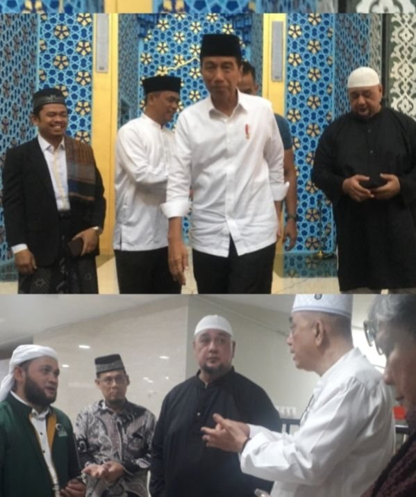 Presiden Jokowi Shalat Jumat di Mesjid Agung Medan, Ini Pesan Ustadz Dr H Dedi Iskandar Batubara