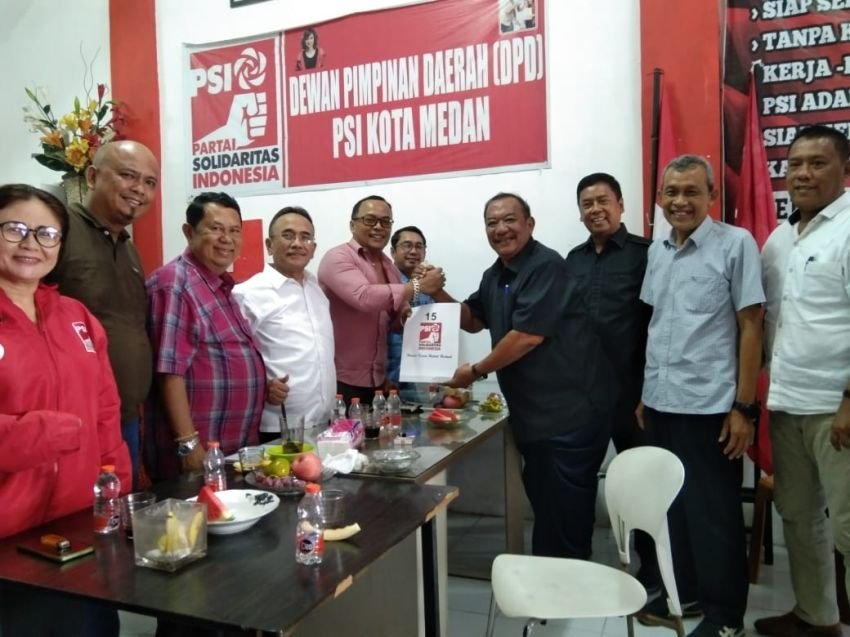 Ketua PSI Medan Sebut Burhanuddin Sitepu Punya Peluang Besar di Pilkada Medan