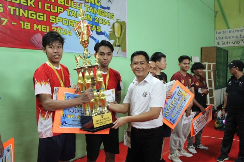 Komandan Kosek I Tutup Turnamen Bulu Tangkis Piala Dankosek I Cup Tahun 2024, Ini Kata Marsekal Pertama TNI Toto Ginanto