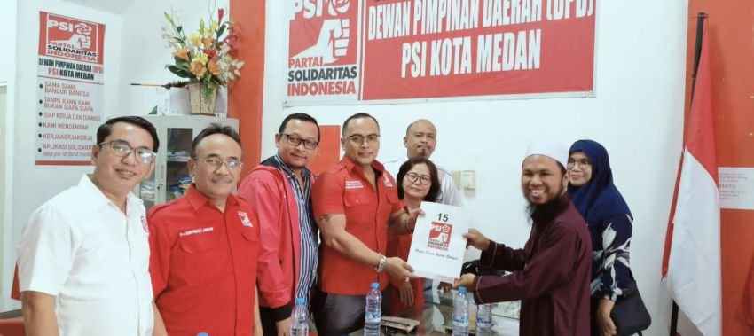 Daftar Balon Walikota Medan Ke PSI, H Sobirin Harahap Didukung Masyarakat Tabagsel