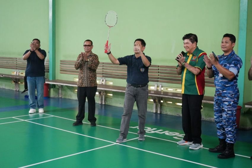 Walikota Medan Apresiasi Digelarnya Turnamen Bulutangkis Piala Dankosek I Cup Tahun 2024