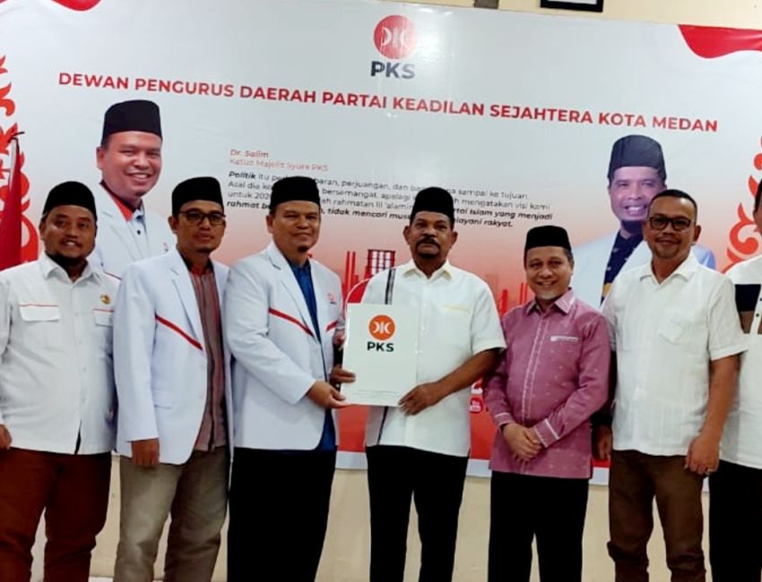 Pilkada Medan 2024, Rahudman Harahap Siap Bersama PKS Bangun Kota Medan