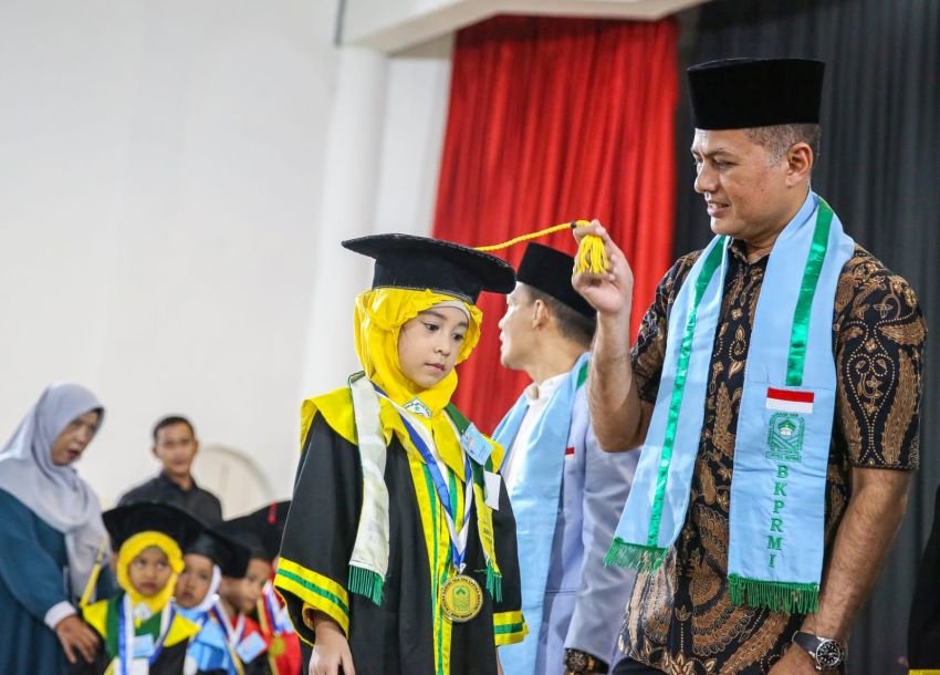 Ketua BKPRMI Sumut Hadiri Wisuda Santri LPPTKA, Ijeck : Generasi Qurani jadi Solusi