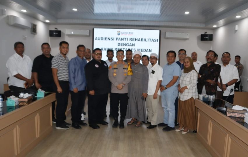 Temu Ramah Kapolrestabes Medan Dengan Pengurus Panti Rehabilitasi Narkoba: Upaya Merehabilitasi Penyalahgunaan Narkoba